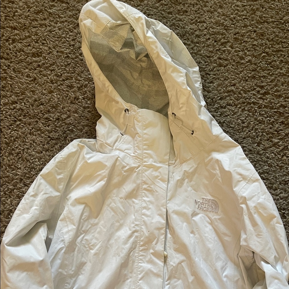 The North Face Silver Hooded Jacket